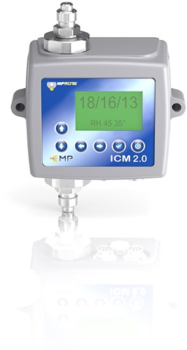 IN-LINE CONTAMINATION MONITOR WITH MOISTURE & TEMP. MEASUREMENT (1/4" BSP)